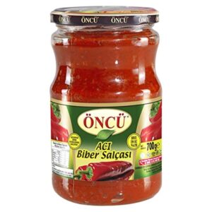 Purée de poivrons piquant 700G - ONCU