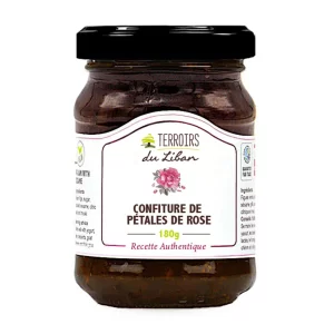 Confiture de pétales de rose Terroirs du Liban